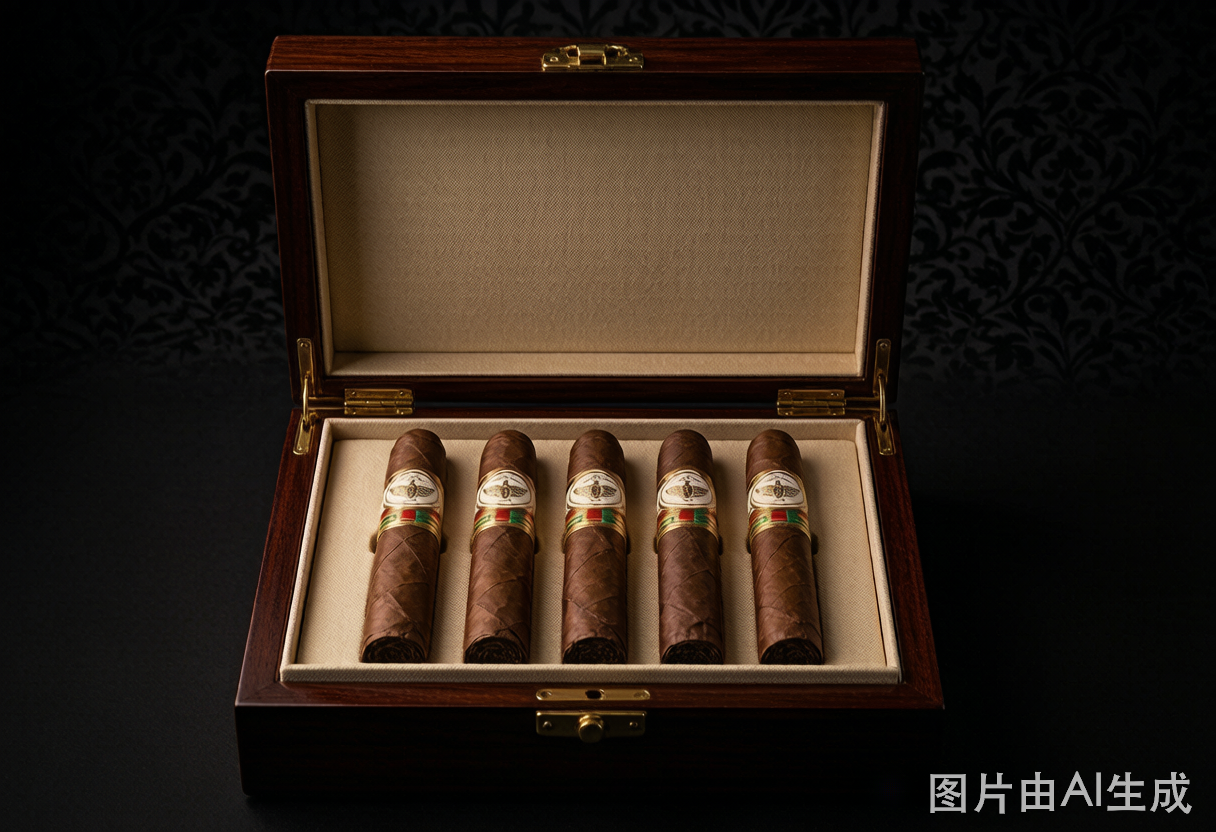 Finished cigar gift box