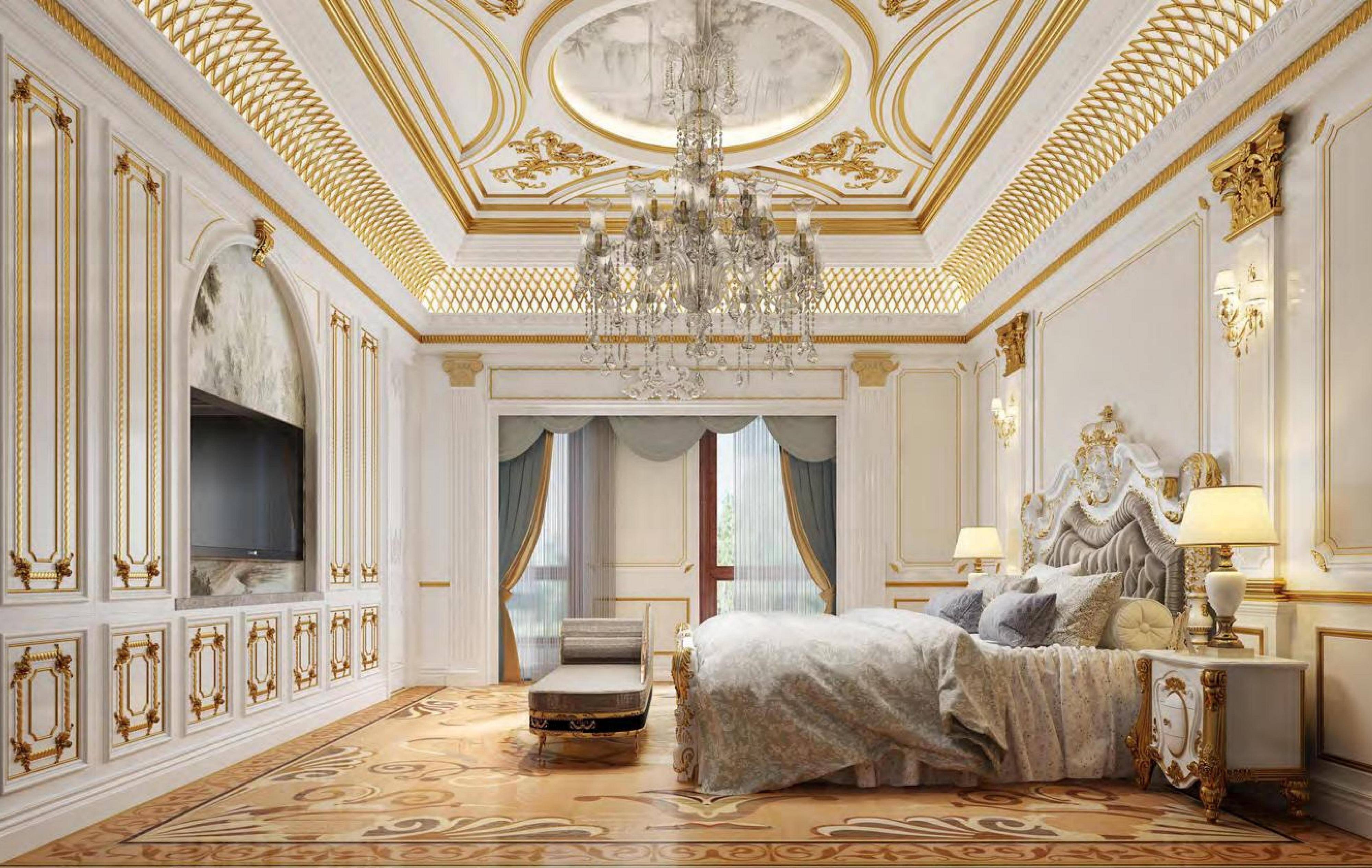 Delivered luxury hotel bar interior