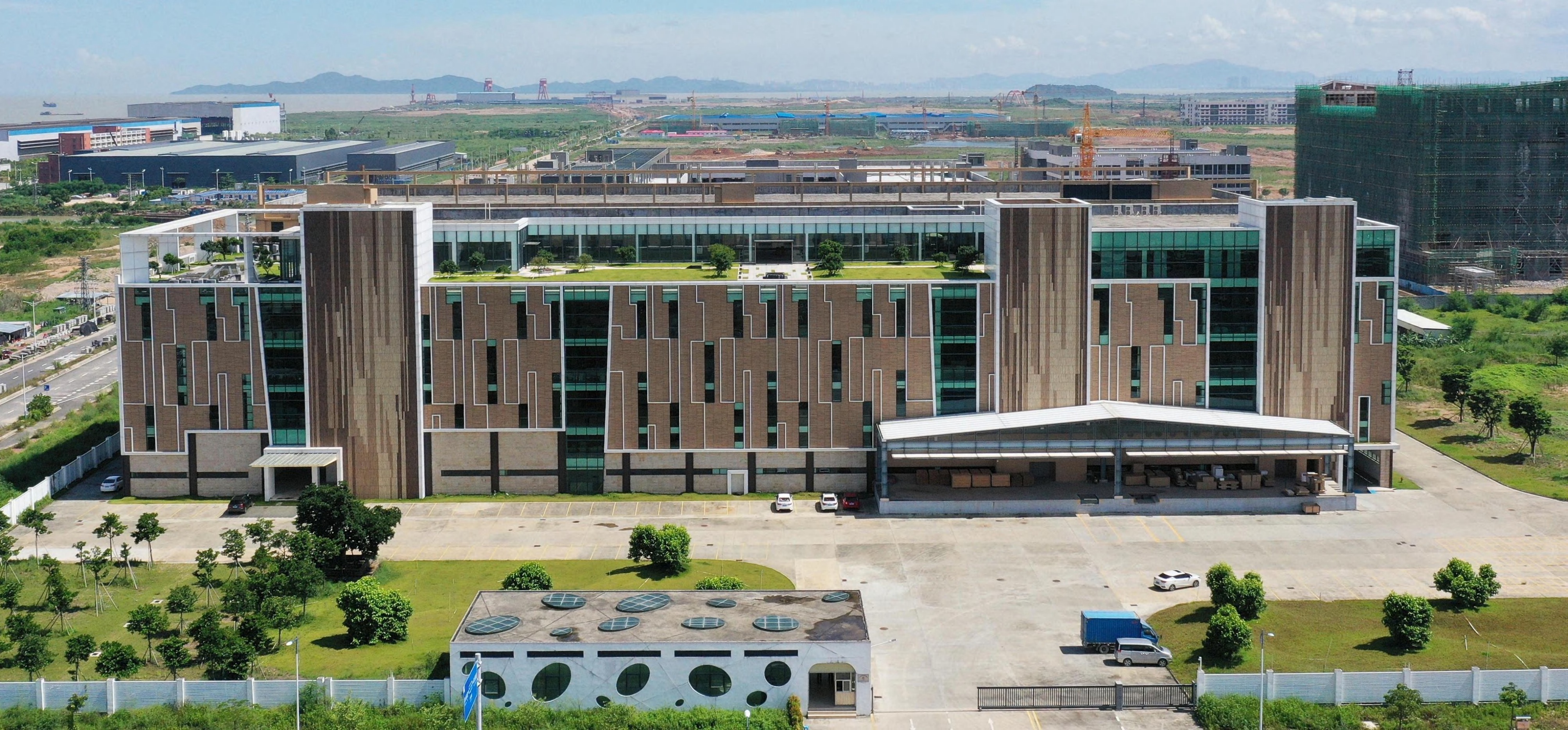 MAISURE Manufacturing Campus — aerial view of integrated factory
