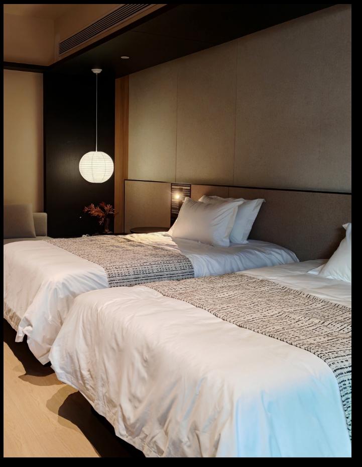 TAIYI Hot Spring Hotel — resort furniture for guest rooms and wellness spaces