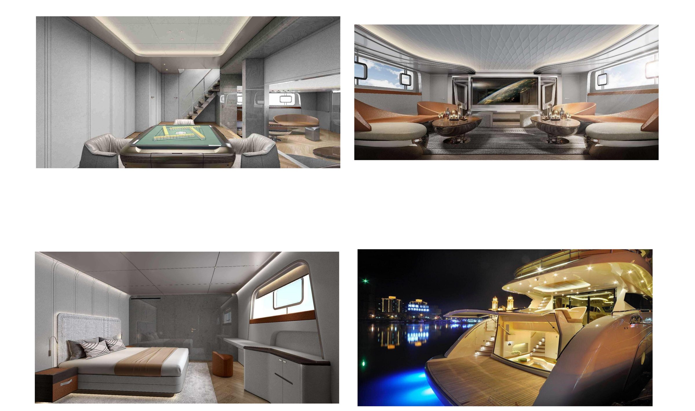 MAISURE yacht interior project — delivered fit-out